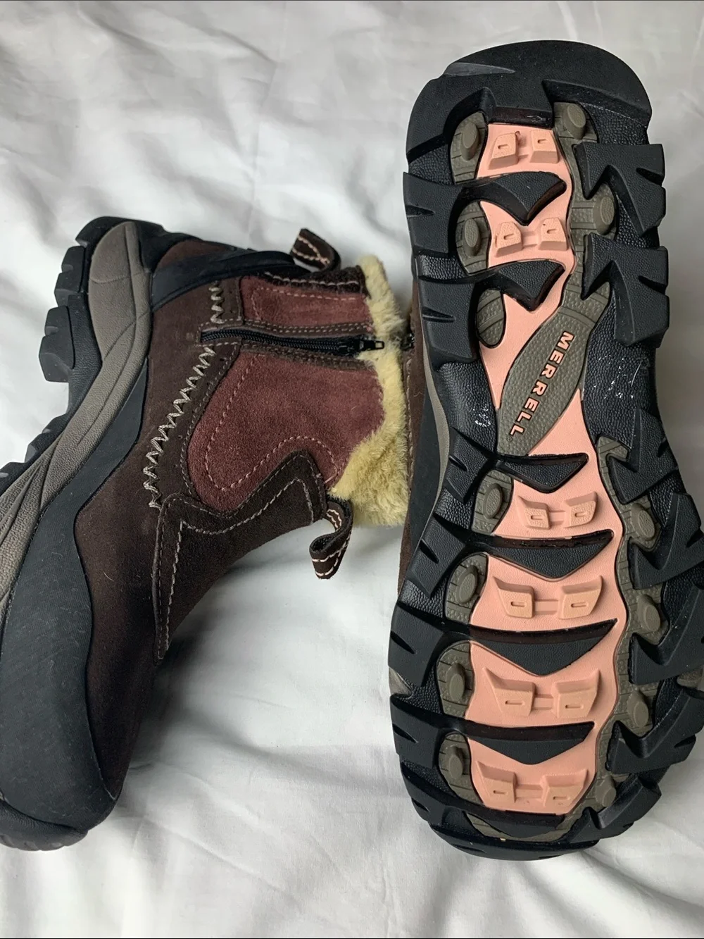 Merrell Women’s Sz 9.5 Sleet 6 Bracken Performance Waterproof Boots Outdoor Ski
